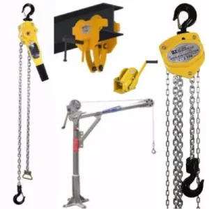 Pro-Grade Accessories – Motorized Hoists, Clamps & Safety Gear